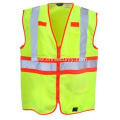 Men's High-Visibility Mesh  Yellow Work Vest